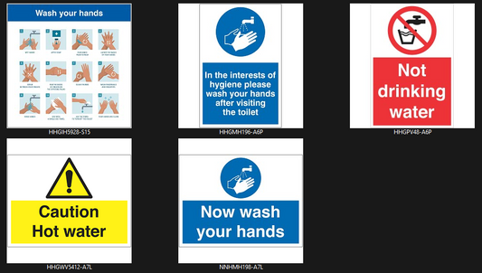 HHG-BD-0002: Signage bundle for Schools