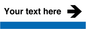 TB14141: NHS Style Custom Sign Right
