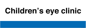 TB14184: NHS Style Children’s eye clinic