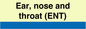 TB14190: NHS Style Ear, nose and throat (ENT)