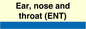 TB14190: NHS Style Ear, nose and throat (ENT)