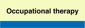 TB14393: NHs style Occupational therapy