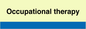 TB14393: NHs style Occupational therapy