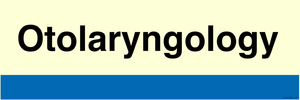 TB14405: NHS style Otolaryngology