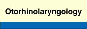 TB14407: NHS style Otorhinolaryngology