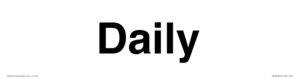 TK12460: Daily KPI Header Board