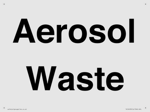 TK12478: Aerosol Waste
