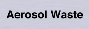 TK12478: Aerosol Waste