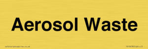 TK12478: Aerosol Waste