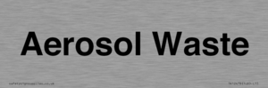 TK12478: Aerosol Waste