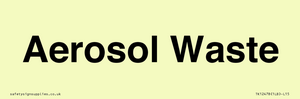 TK12478: Aerosol Waste
