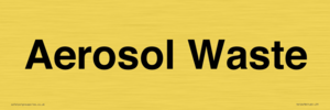 TK12478: Aerosol Waste