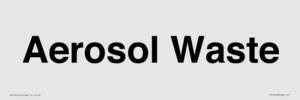 TK12478: Aerosol Waste
