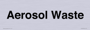 TK12478: Aerosol Waste