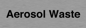 TK12478: Aerosol Waste