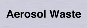 TK12478: Aerosol Waste