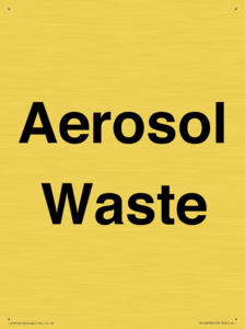 TK12478: Aerosol Waste