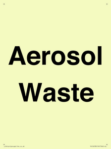 TK12478: Aerosol Waste
