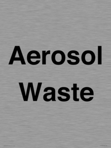 TK12478: Aerosol Waste