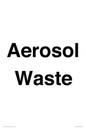 TK12478: Aerosol Waste