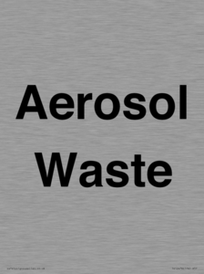 TK12478: Aerosol Waste