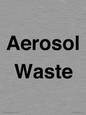 TK12478: Aerosol Waste