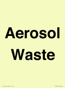 TK12478: Aerosol Waste