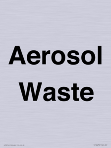 TK12478: Aerosol Waste