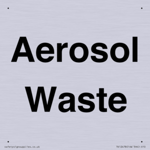 TK12478: Aerosol Waste