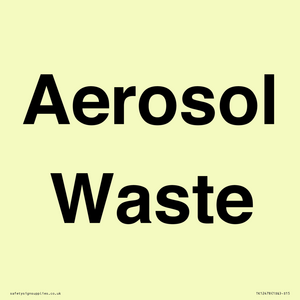 TK12478: Aerosol Waste