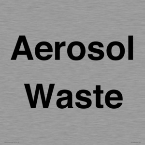 TK12478: Aerosol Waste
