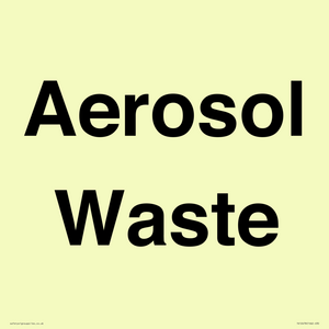 TK12478: Aerosol Waste