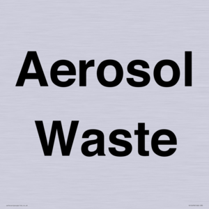 TK12478: Aerosol Waste
