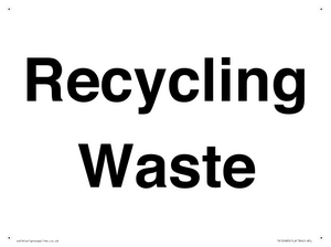 TK12480: Recycling Waste