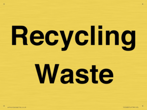 TK12480: Recycling Waste