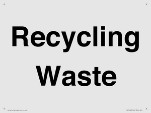 TK12480: Recycling Waste