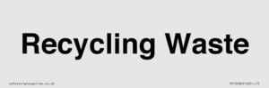 TK12480: Recycling Waste