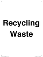 TK12480: Recycling Waste