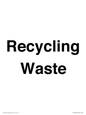 TK12480: Recycling Waste