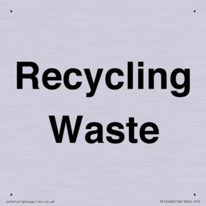 TK12480: Recycling Waste