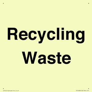 TK12480: Recycling Waste