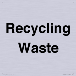 TK12480: Recycling Waste