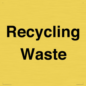 TK12480: Recycling Waste
