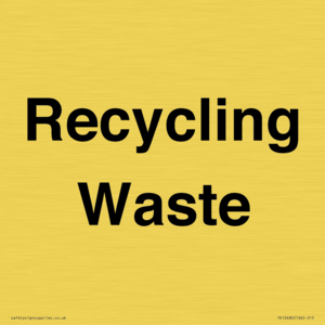 TK12480: Recycling Waste