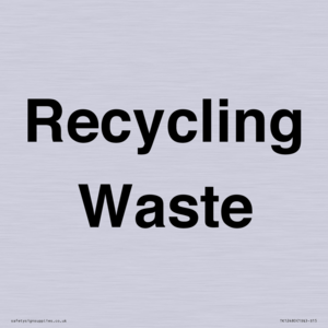 TK12480: Recycling Waste