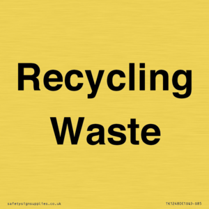 TK12480: Recycling Waste