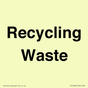 TK12480: Recycling Waste