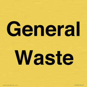 TK12482: General Waste