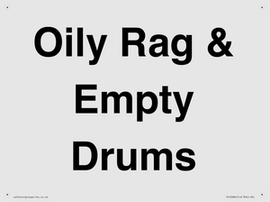 TK12484: Oily Rag & Empty Drums