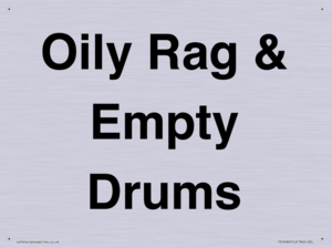 TK12484: Oily Rag & Empty Drums
